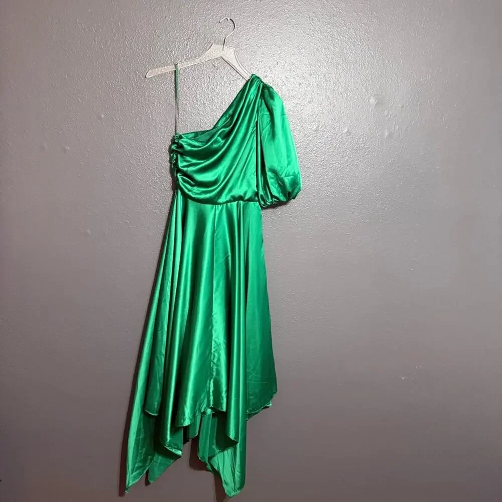 AMUR NWT Yaretzi One Shoulder Dress Size 2 - Picture 5 of 12